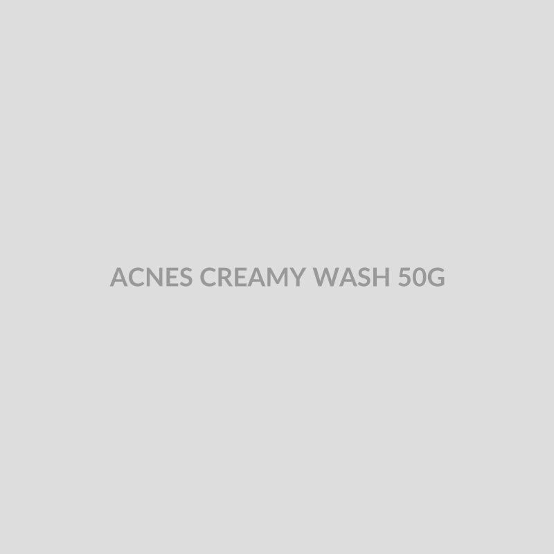 ACNES CREAMY WASH 50G - Bolan Clinic Pharmacy