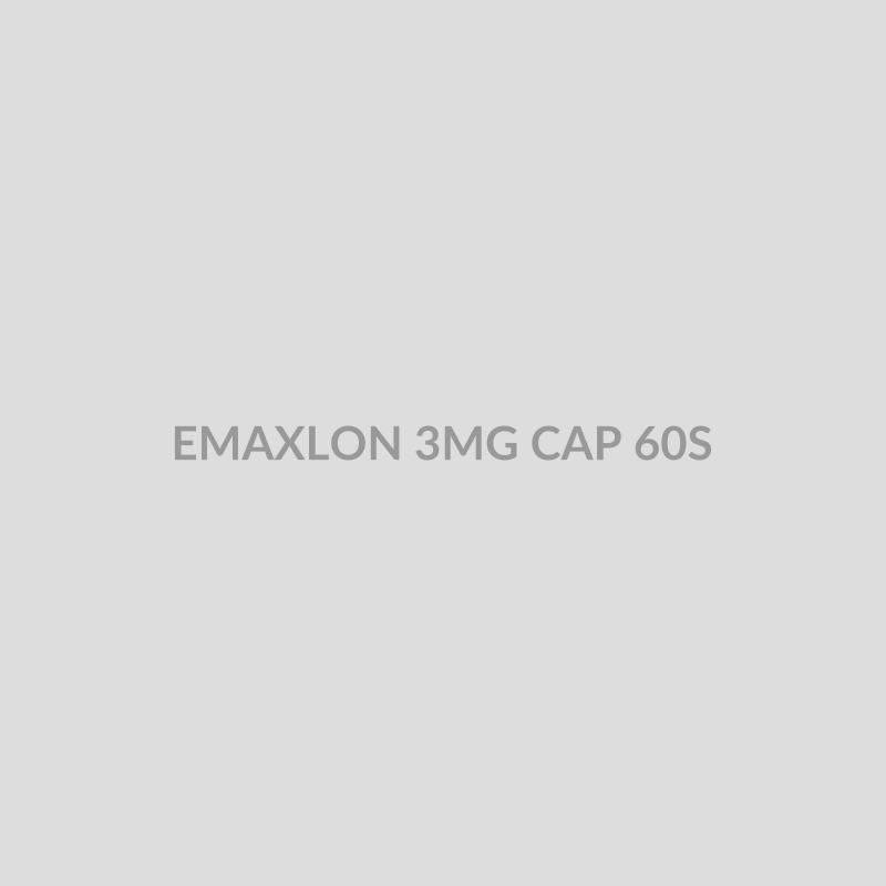 EMAXLON 3MG CAP 60S - Bolan Clinic Pharmacy
