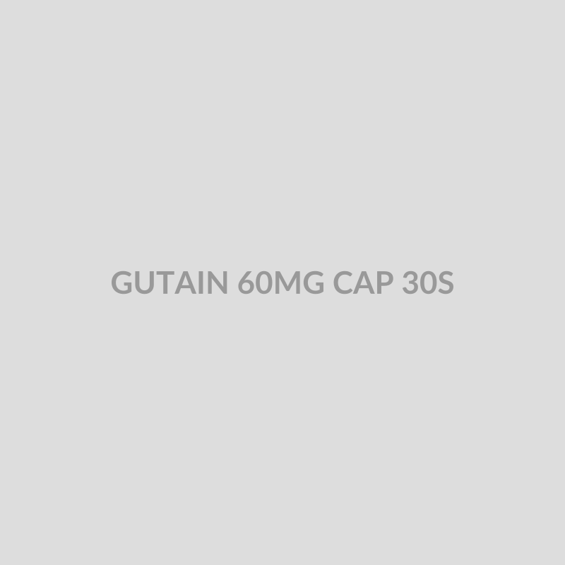 GUTAIN 60MG CAP 30S - Bolan Clinic Pharmacy