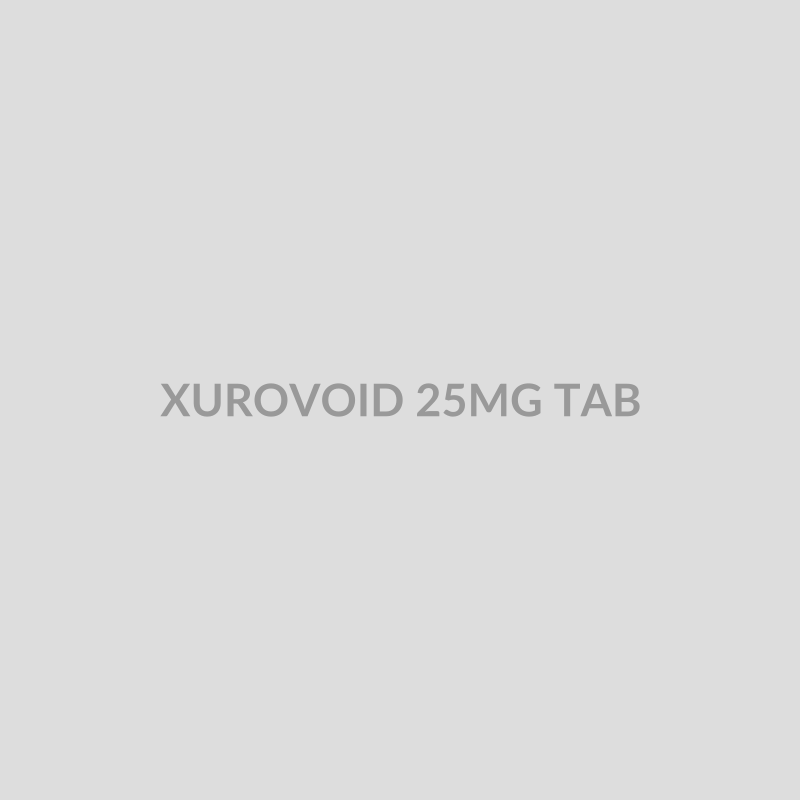XUROVOID 25MG TAB - Bolan Clinic Pharmacy