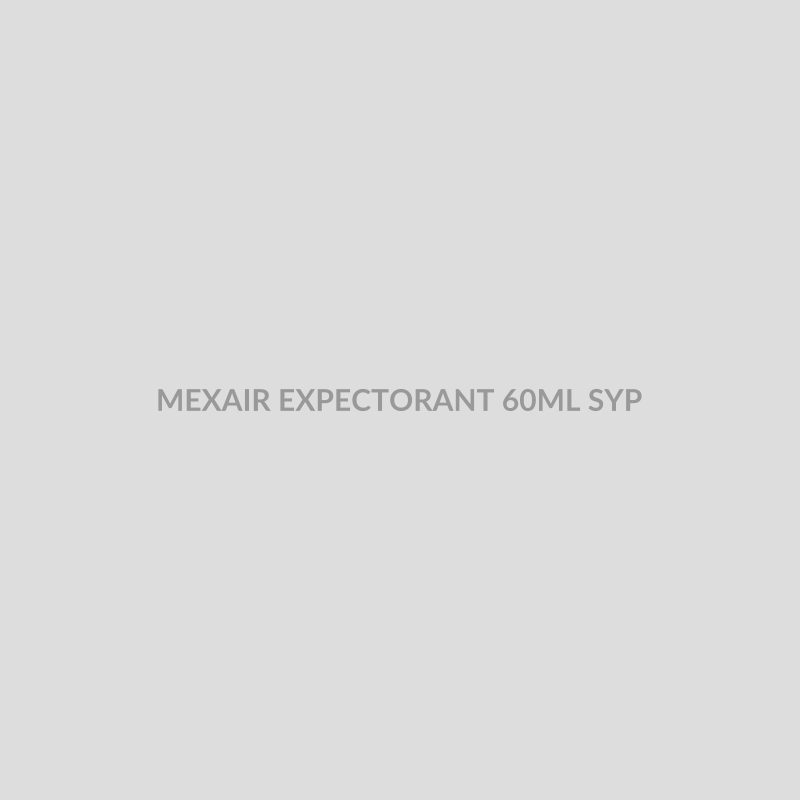 MEXAIR EXPECTORANT 60ML SYP - Bolan Clinic Pharmacy
