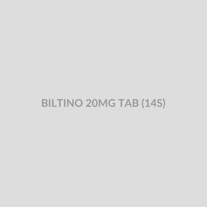 BILTINO 20MG TAB (14S) - Bolan Clinic Pharmacy