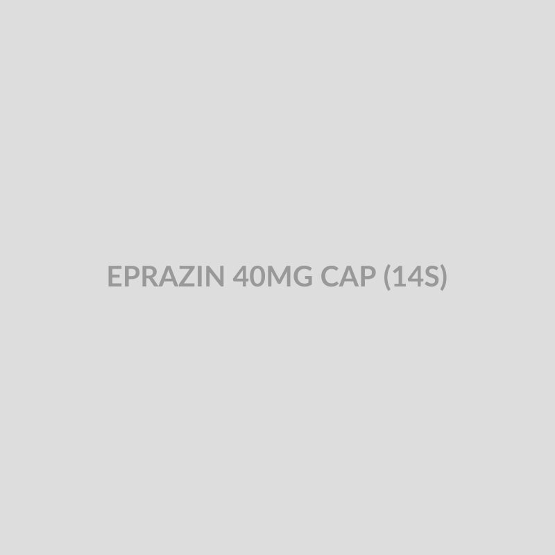 EPRAZIN 40MG CAP (14S) - Bolan Clinic Pharmacy
