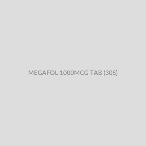 MEGAFOL 1000MCG TAB (30S) - Bolan Clinic Pharmacy