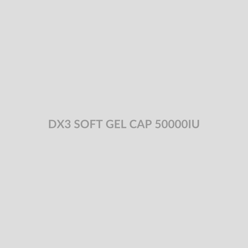 DX3 SOFT GEL CAP 50000IU - Bolan Clinic Pharmacy