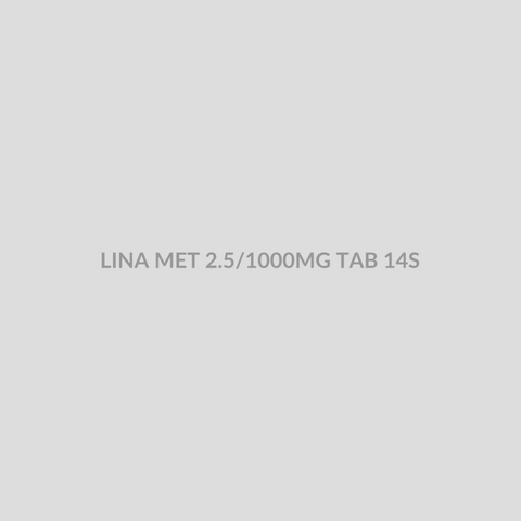 LINA MET 2.5/1000MG TAB 14S - Bolan Clinic Pharmacy