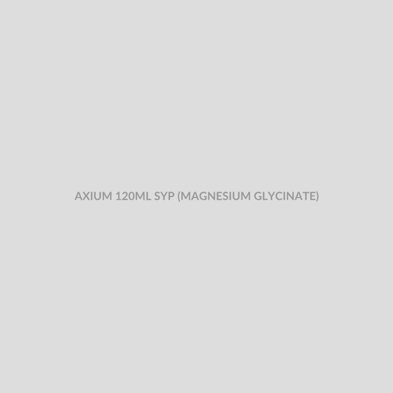 AXIUM 120ML SYP (MAGNESIUM GLYCINATE) - Bolan Clinic Pharmacy