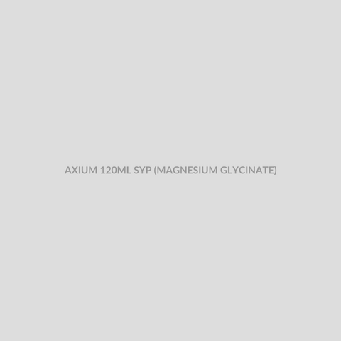AXIUM 120ML SYP (MAGNESIUM GLYCINATE) - Bolan Clinic Pharmacy