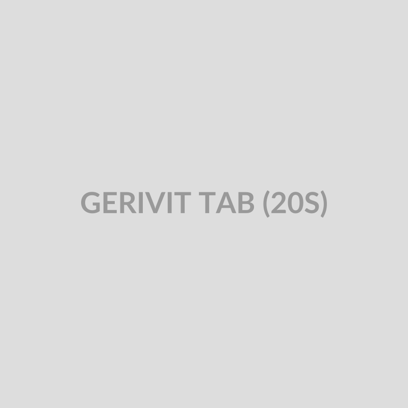 GERIVIT TAB (20S) - Bolan Clinic Pharmacy