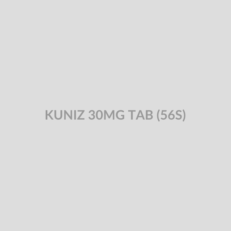 KUNIZ 30MG TAB (56S) - Bolan Clinic Pharmacy