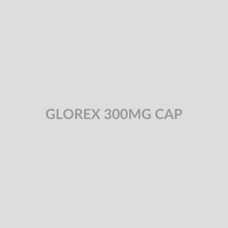 GLOREX 300MG CAP - Bolan Clinic Pharmacy
