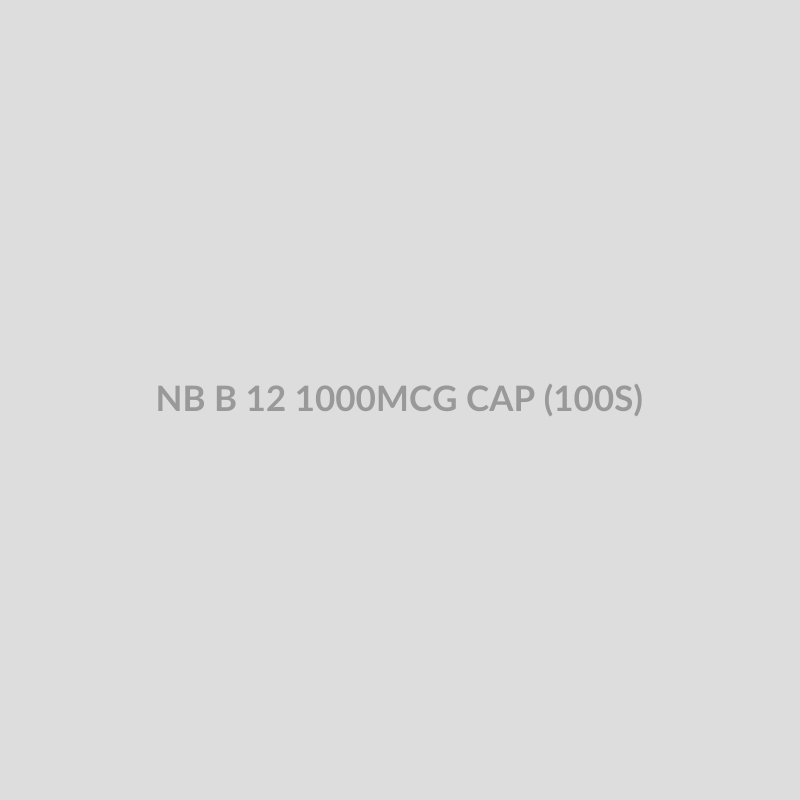 NB B 12 1000MCG CAP (100S) - Bolan Clinic Pharmacy