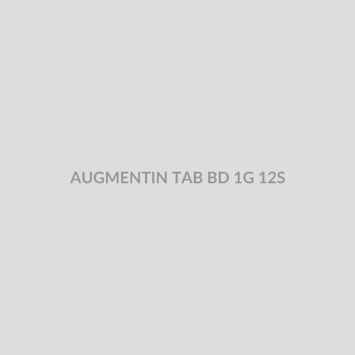 AUGMENTIN TAB BD 1G 12S - Bolan Clinic Pharmacy