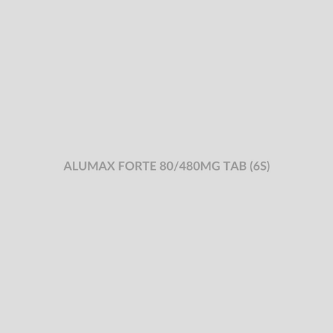 ALUMAX FORTE 80/480MG TAB (6S) - Bolan Clinic Pharmacy