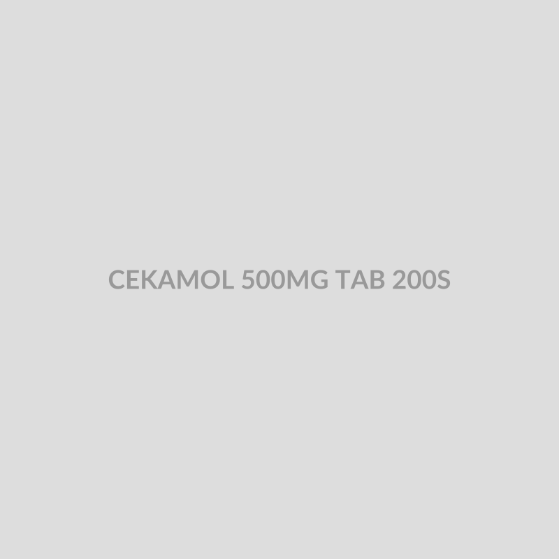 CEKAMOL 500MG TAB 200S - Bolan Clinic Pharmacy