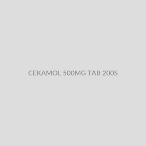 CEKAMOL 500MG TAB 200S - Bolan Clinic Pharmacy