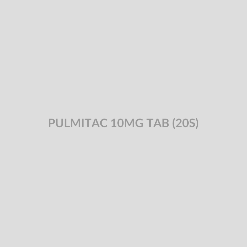 PULMITAC 10MG TAB (20S) - Bolan Clinic Pharmacy