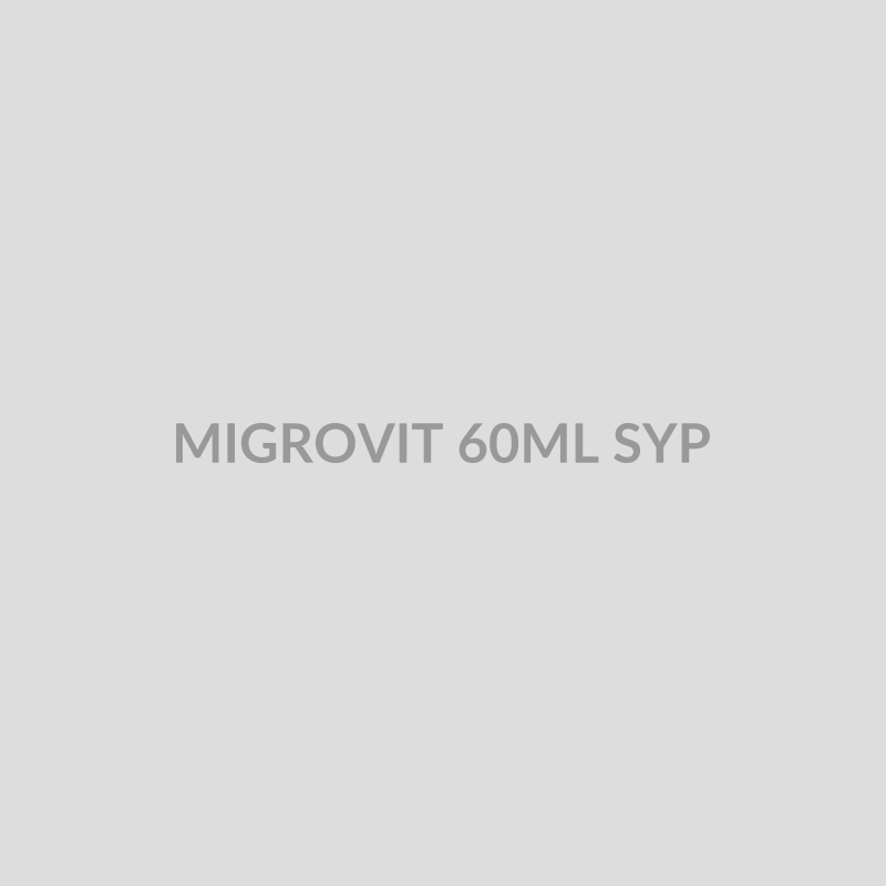 MIGROVIT 60ML SYP - Bolan Clinic Pharmacy