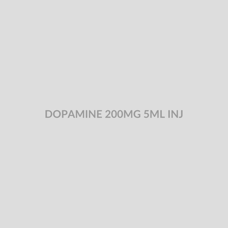 DOPAMINE 200MG 5ML INJ - Bolan Clinic Pharmacy