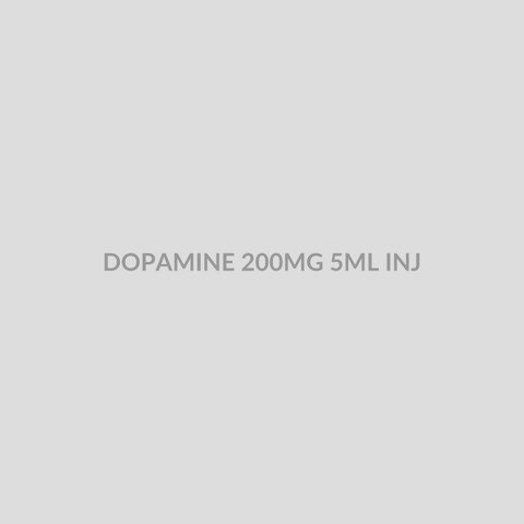 DOPAMINE 200MG 5ML INJ - Bolan Clinic Pharmacy