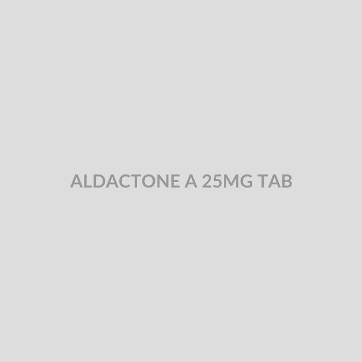ALDACTONE A 25MG TAB - Bolan Clinic Pharmacy
