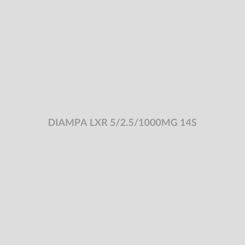 DIAMPA LXR 5/2.5/1000MG 14S - Bolan Clinic Pharmacy