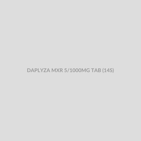 DAPLYZA MXR 5/1000MG TAB (14S) - Bolan Clinic Pharmacy