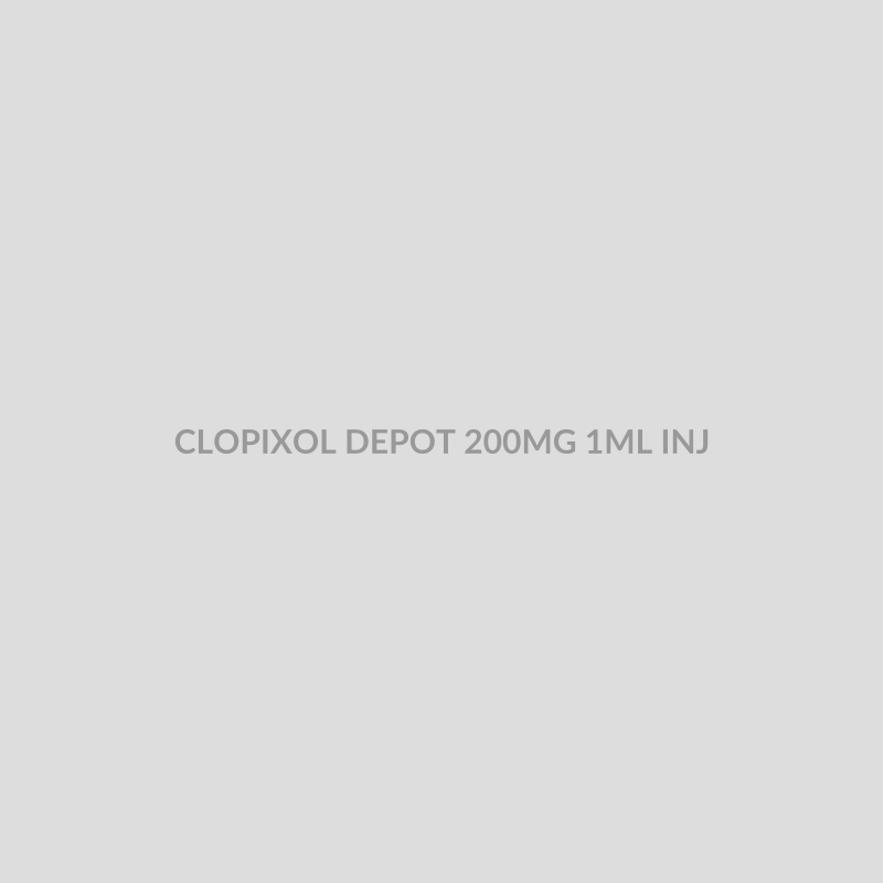 CLOPIXOL DEPOT 200MG 1ML INJ - Bolan Clinic Pharmacy