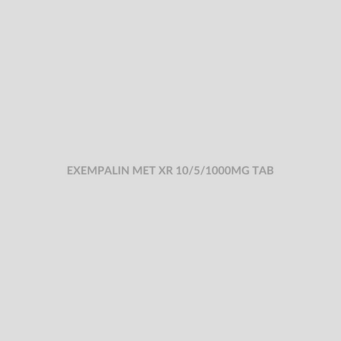 EXEMPALIN MET XR 10/5/1000MG TAB - Bolan Clinic Pharmacy