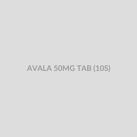 AVALA 50MG TAB (10S) - Bolan Clinic Pharmacy