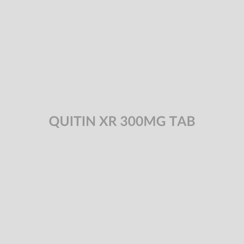 QUITIN XR 300MG TAB - Bolan Clinic Pharmacy
