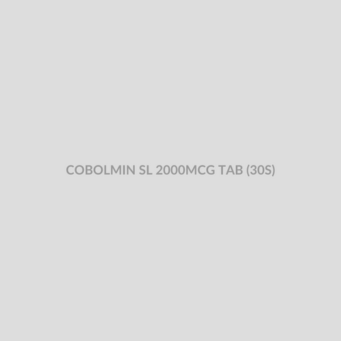 COBOLMIN SL 2000MCG TAB (30S) - Bolan Clinic Pharmacy