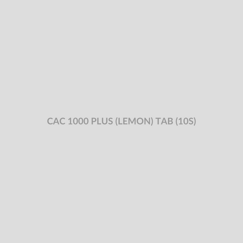CAC 1000 PLUS (LEMON) TAB (10S) - Bolan Clinic Pharmacy