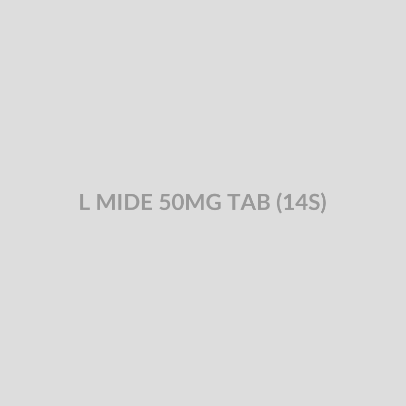 L MIDE 50MG TAB (14S) - Bolan Clinic Pharmacy