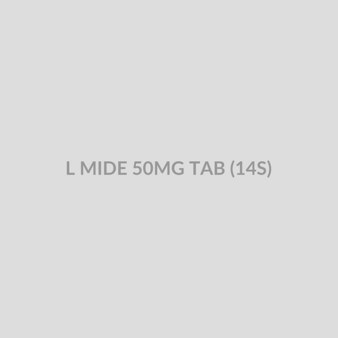 L MIDE 50MG TAB (14S) - Bolan Clinic Pharmacy
