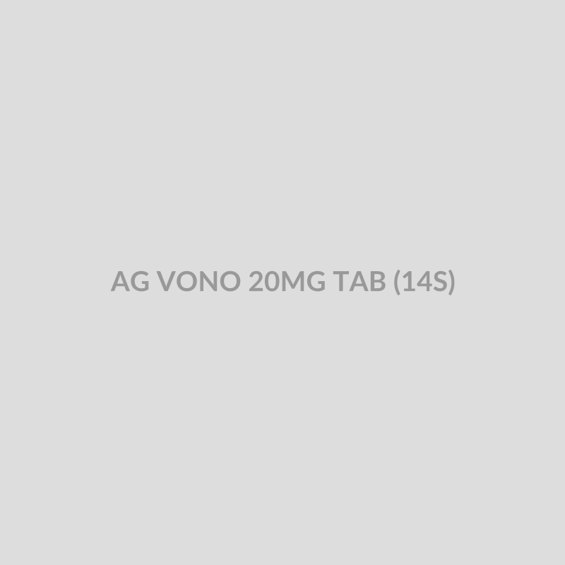 AG VONO 20MG TAB (14S) - Bolan Clinic Pharmacy