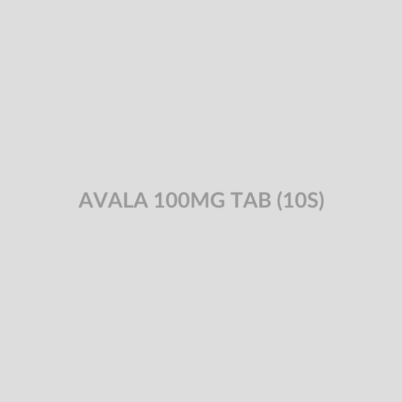 AVALA 100MG TAB (10S) - Bolan Clinic Pharmacy