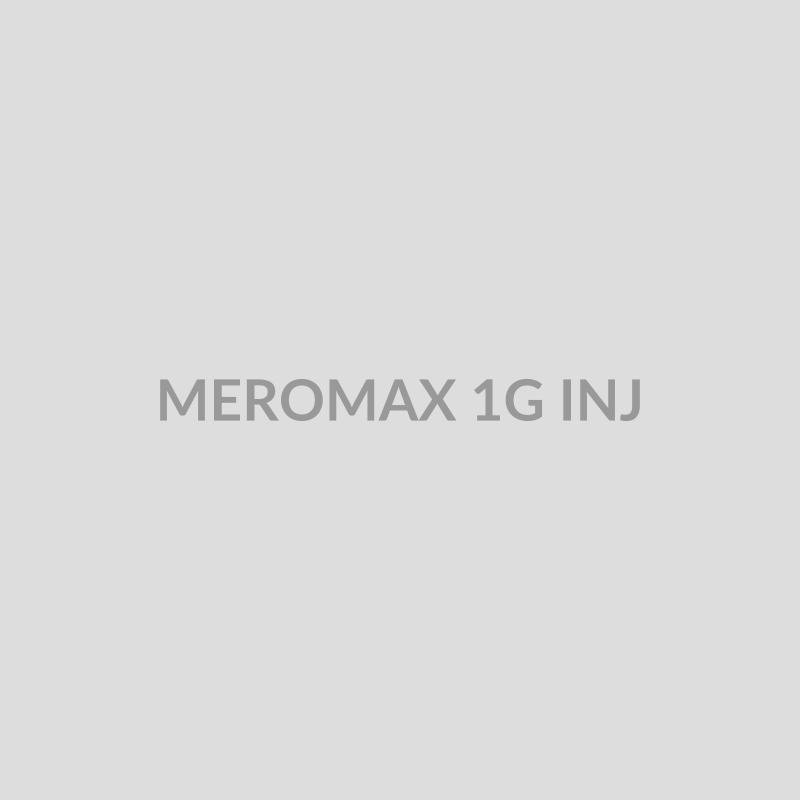 MEROMAX 1G INJ - Bolan Clinic Pharmacy