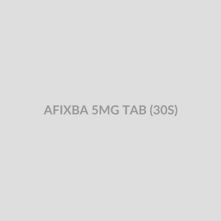AFIXBA 5MG TAB (30S) - Bolan Clinic Pharmacy