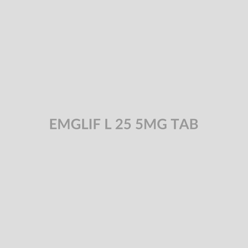 EMGLIF L 25 5MG TAB - Bolan Clinic Pharmacy