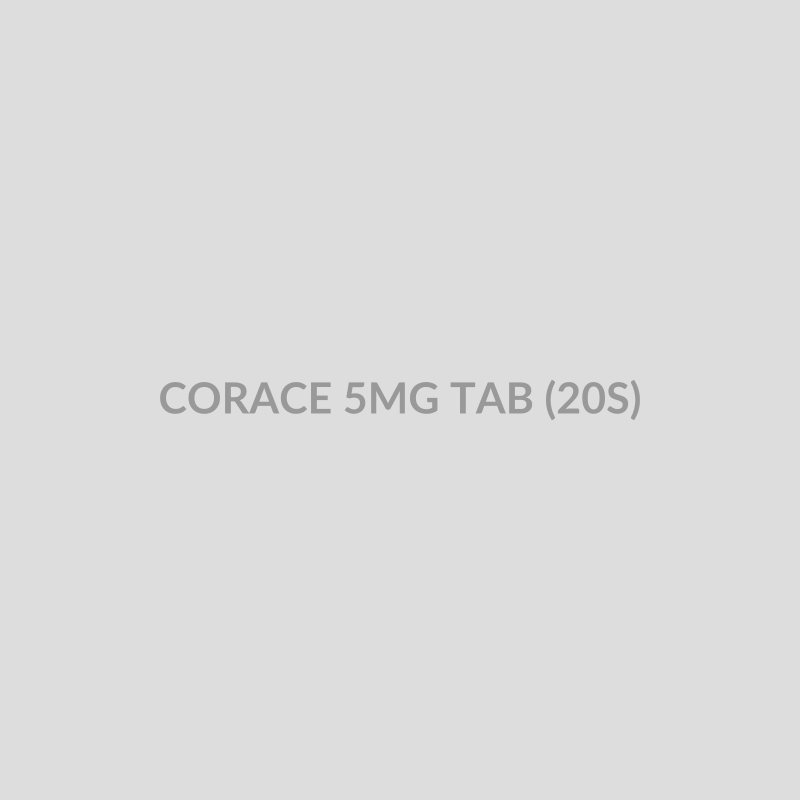 CORACE 5MG TAB (20S) - Bolan Clinic Pharmacy