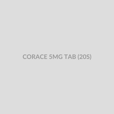 CORACE 5MG TAB (20S) - Bolan Clinic Pharmacy