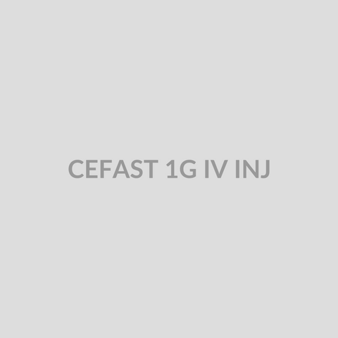 CEFAST 1G IV INJ - Bolan Clinic Pharmacy