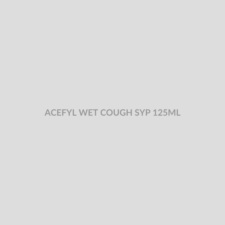ACEFYL WET COUGH SYP 125ML - Bolan Clinic Pharmacy
