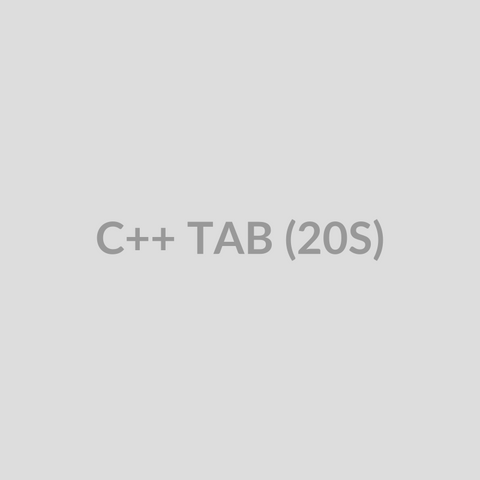 C++ TAB (20S) - Bolan Clinic Pharmacy