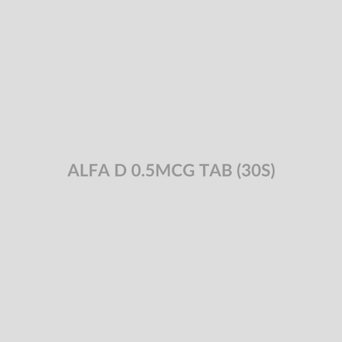 ALFA D 0.5MCG TAB (30S) - Bolan Clinic Pharmacy