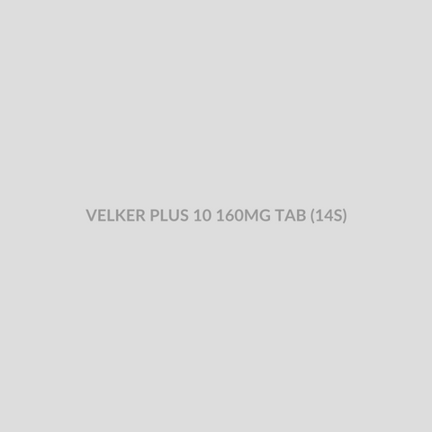 VELKER PLUS 10 160MG TAB (14S) - Bolan Clinic Pharmacy