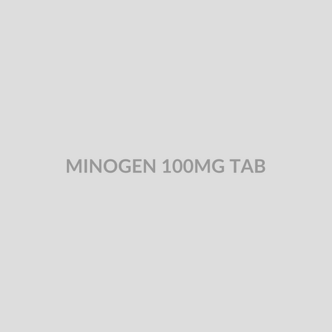 MINOGEN 100MG TAB - Bolan Clinic Pharmacy