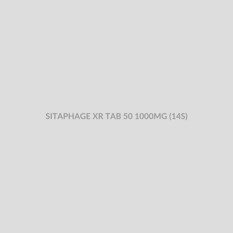 SITAPHAGE XR TAB 50 1000MG (14S) - Bolan Clinic Pharmacy