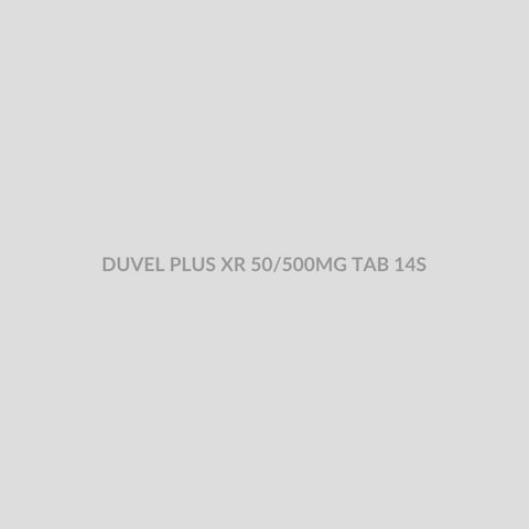 DUVEL PLUS XR 50/500MG TAB 14S - Bolan Clinic Pharmacy